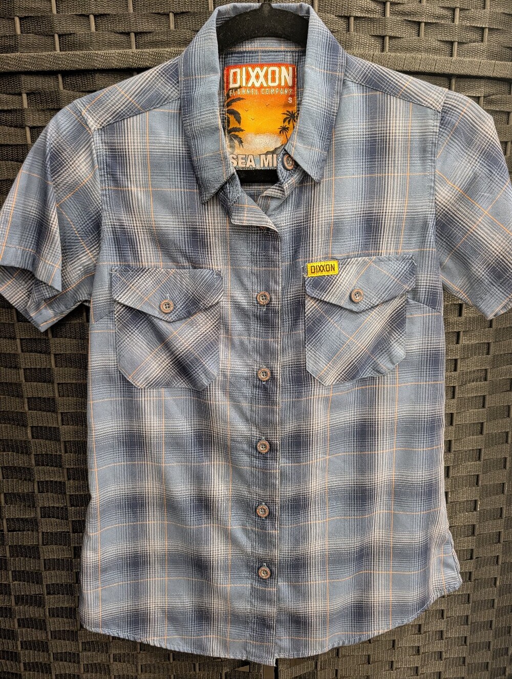 DIXXON Sea Mist Bamboo Short Sleeve Women's Small